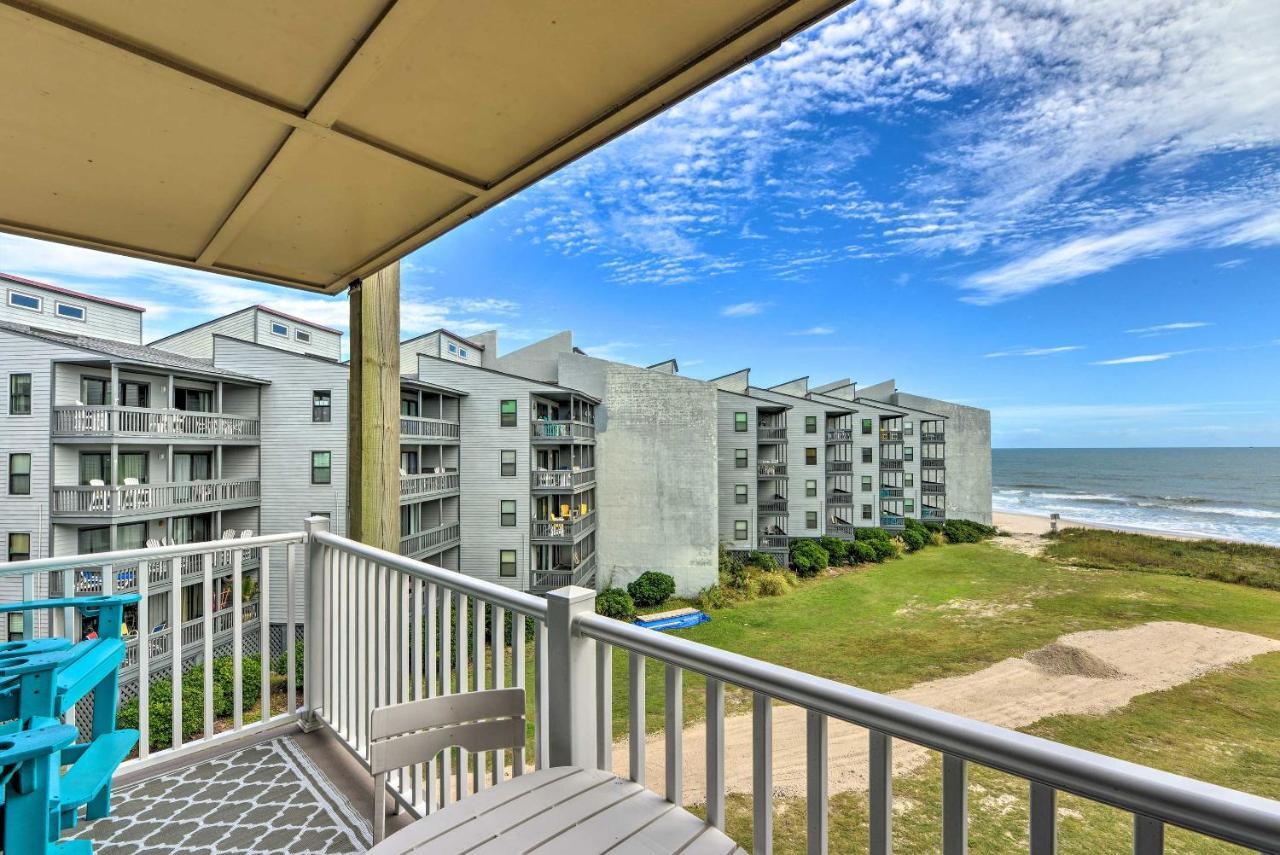 Airy Oceanfront Condo Beach Views And Pool Access! North Topsail Beach Exterior foto