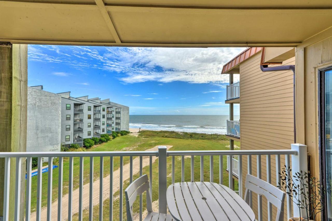 Airy Oceanfront Condo Beach Views And Pool Access! North Topsail Beach Exterior foto